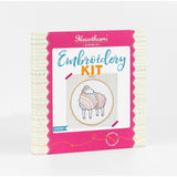 Hawthorn Handmade-Sheep White Embroidery Kit-embroidery kit-gather here online