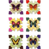 Sajou-Butterflies Embroidery Floss Thread Cards-embroidery notion-gather here online