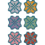 Sajou-Feather Motifs Embroidery Floss Thread Cards-embroidery notion-gather here online