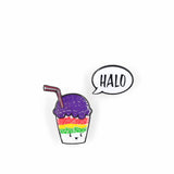 Little Shop of Pins-Halo Halo Enamel Pin Set-accessory-gather here online