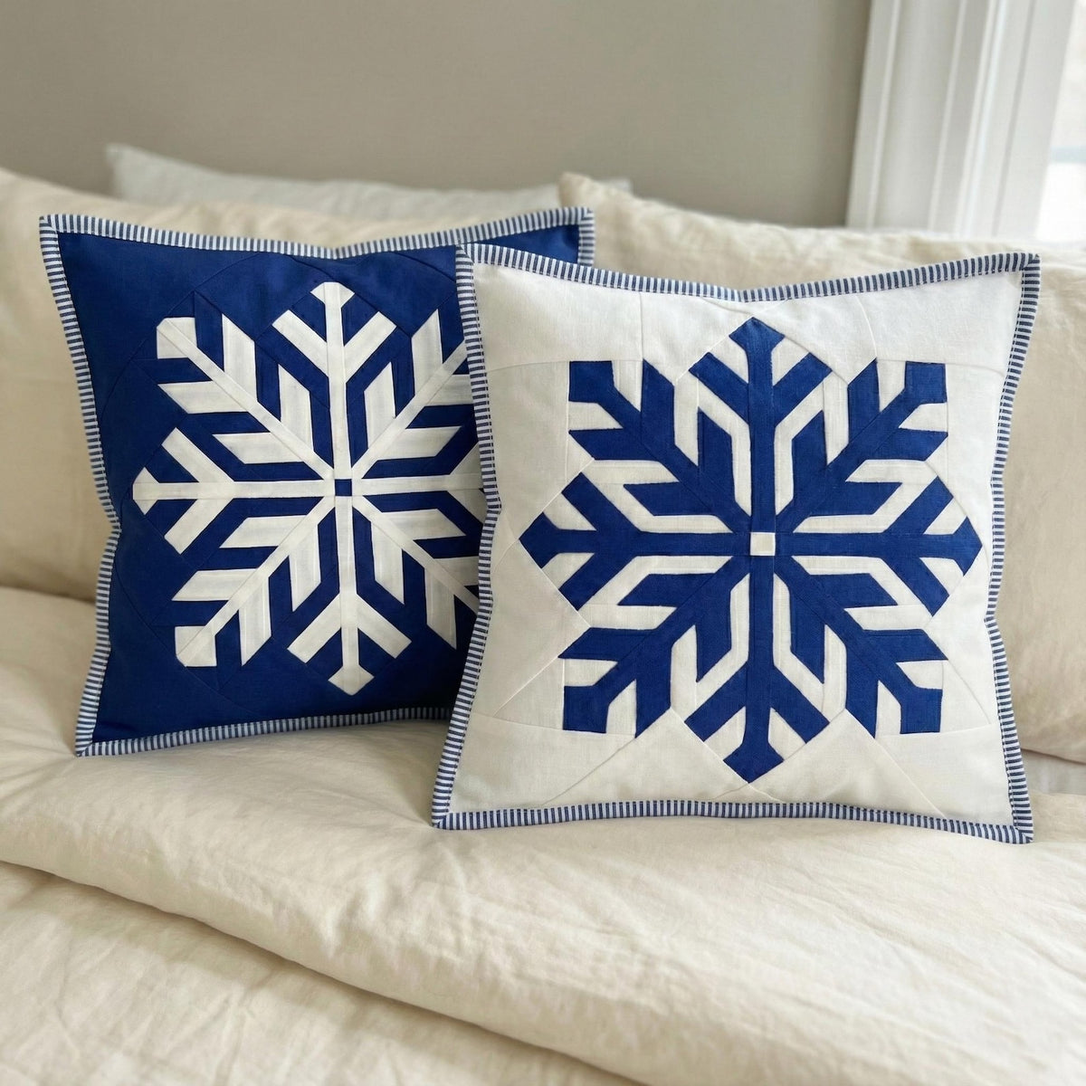 gather here classes-Paperpieced Snowflake - 2 sessions-class-gather here online