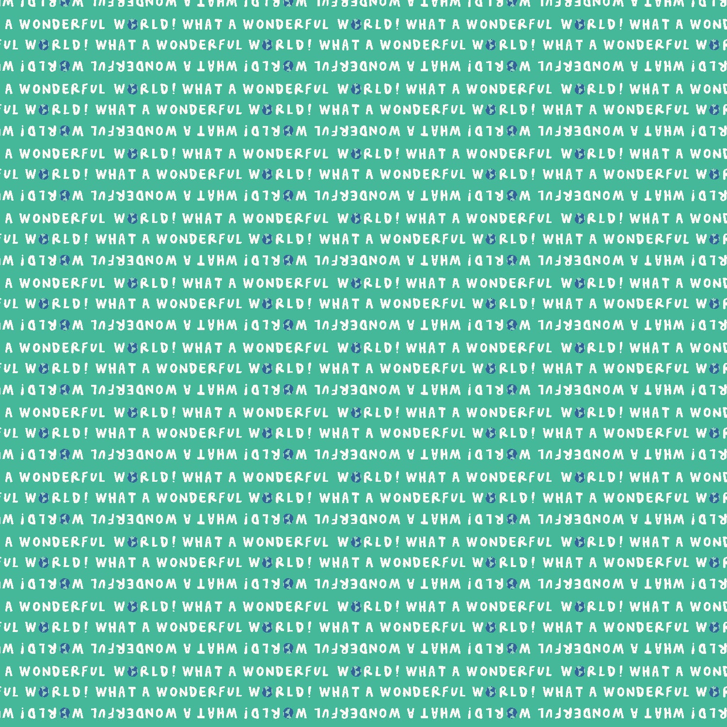 Cotton + Steel-What A Wonderful World Sea Of Green-fabric-gather here online
