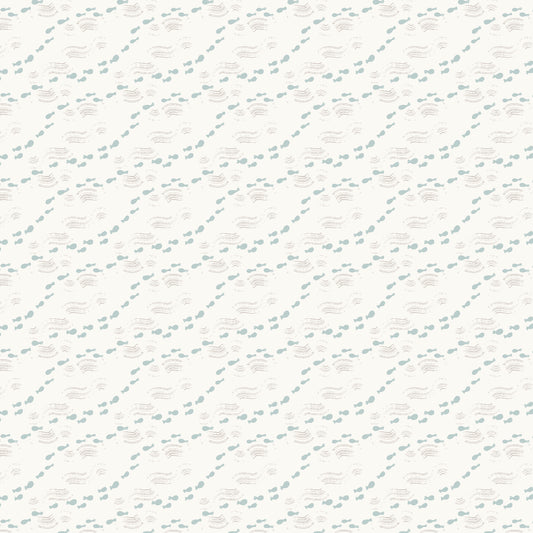 Cotton + Steel-Fish Family Ocean Air-fabric-gather here online