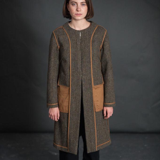 Merchant & Mills-Strand Coat Pattern - PDF DOWNLOAD-sewing pattern-gather here online