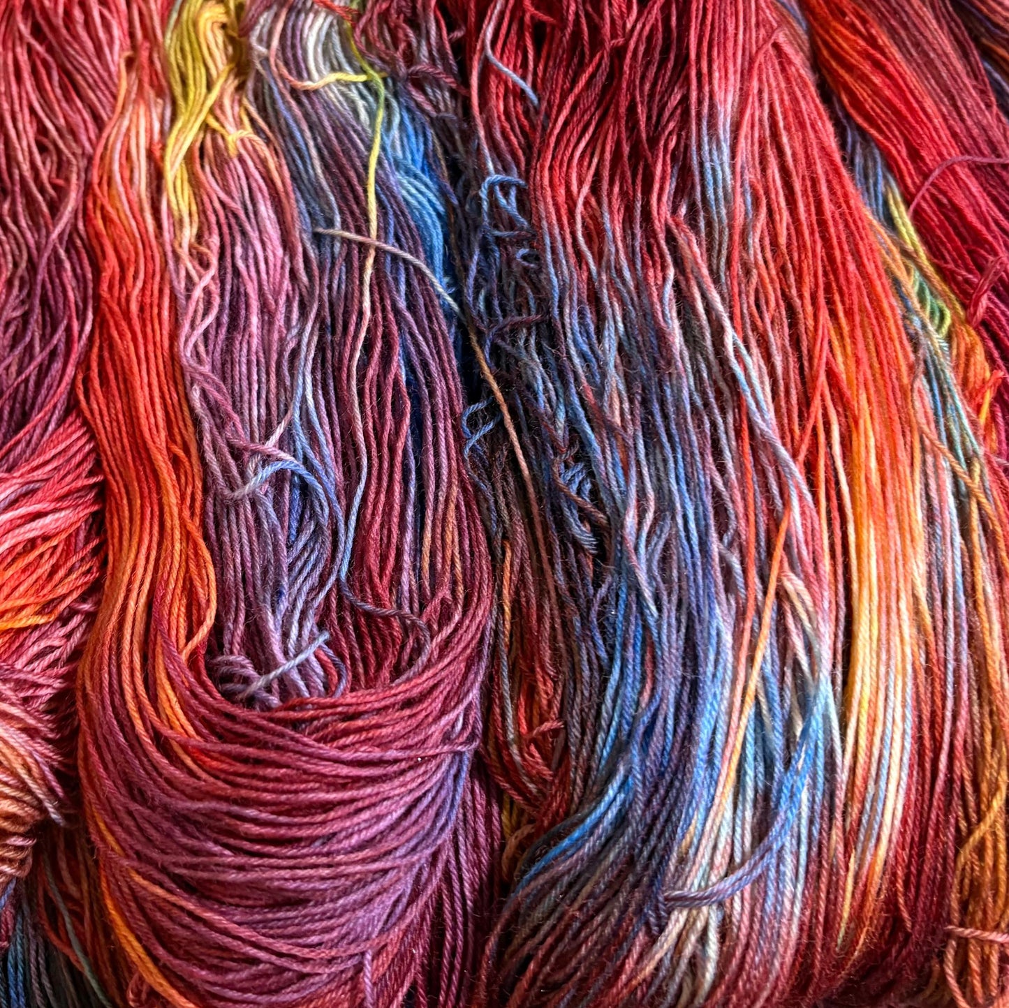 Wild Violet Fibers-Wild Violet Fibers Merino Sock - Sunset Over Cambridge St.-yarn-gather here online