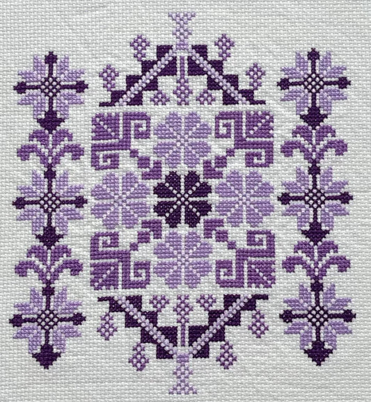 gather here classes-Embroidery Club - Cross Stitch - 4 sessions-class-gather here online