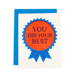 These Are Things-You Did Your Best Greeting Card-greeting card-gather here online