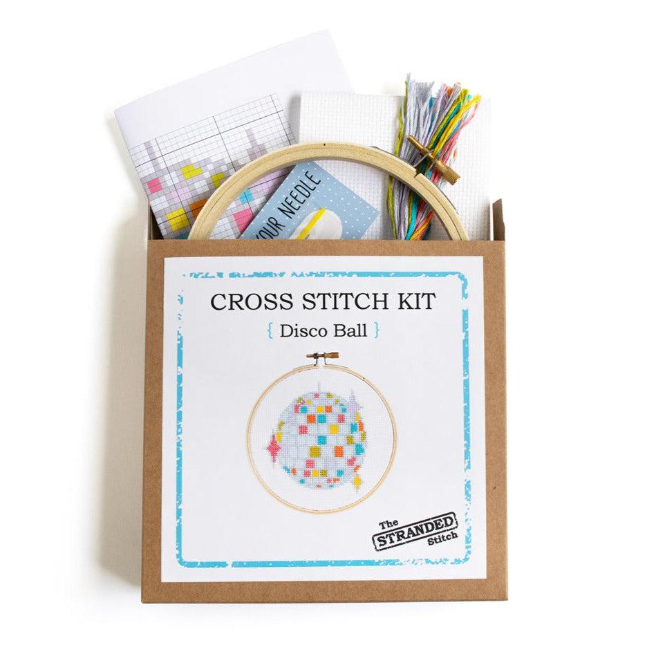 The Stranded Stitch-Disco Ball DIY Cross Stitch Kit-xstitch kit-gather here online