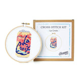 The Stranded Stitch-La Croix DIY Cross Stitch Kit-xstitch kit-gather here online