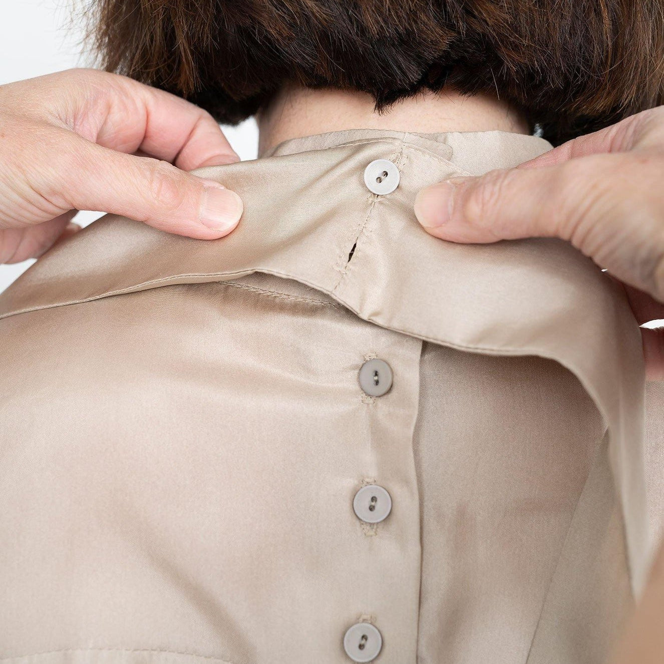 Assembly Line-Tie Bow Blouse Pattern-sewing pattern-gather here online