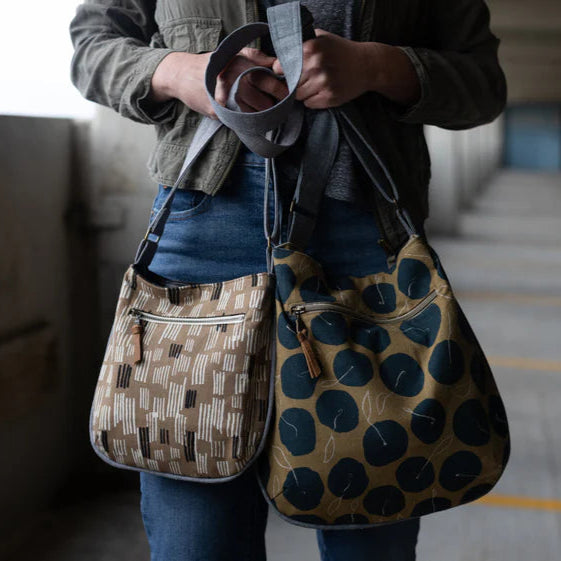 Noodlehead-Trail Tote Pattern-sewing pattern-gather here online