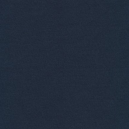 Robert Kaufman-Trainers French Terry Fleece-fabric-Navy-gather here online