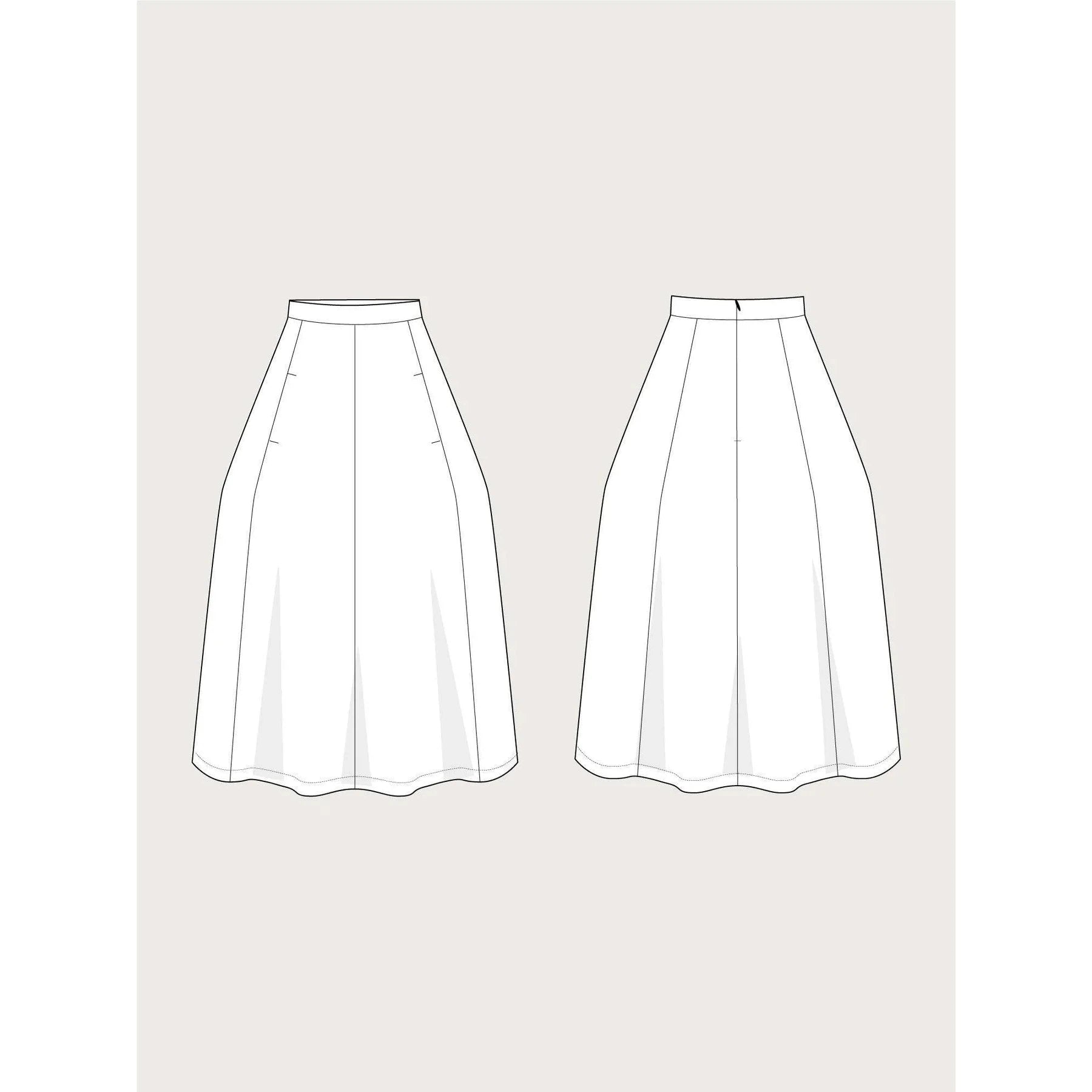 soor ploom Norma Skirt TulipStitch スカート クリーニング済みSOORPLOOM Norma Skirt, Posy