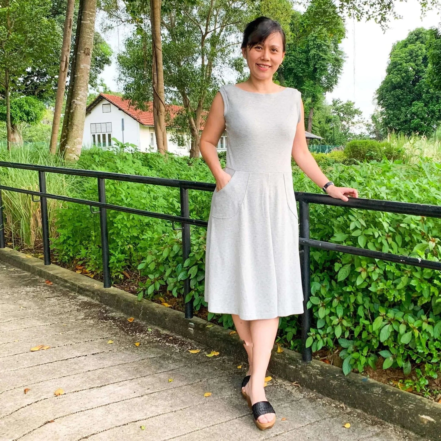 Wardrobe By Me-Asta Dress Pattern-sewing pattern-gather here online