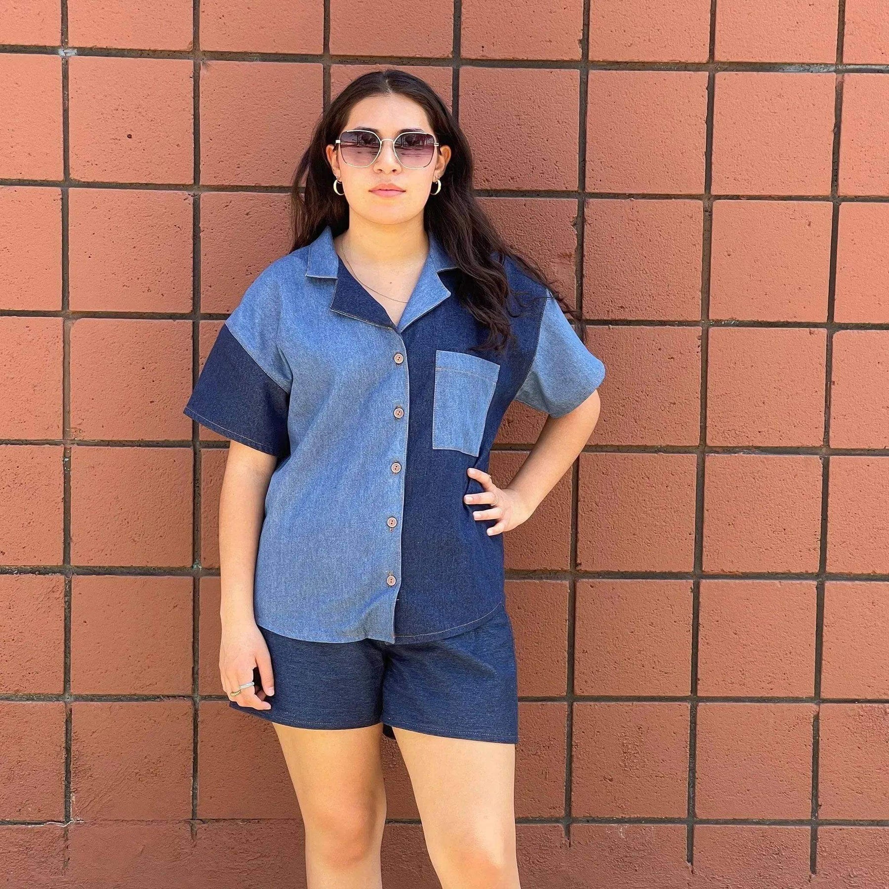 Wardrobe By Me-Camp Shirt & Shorts Pattern-sewing pattern-gather here online