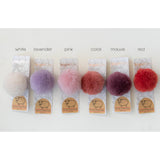 Ikigai Fiber-Wool Pom-Pom, 8cm-pompoms-Coral-gather here online