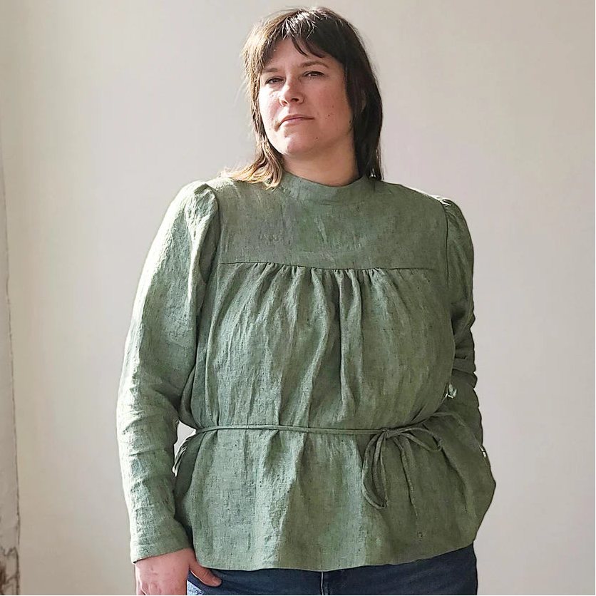 Sew House Seven-Regalia Blouse Pattern-sewing pattern-gather here online