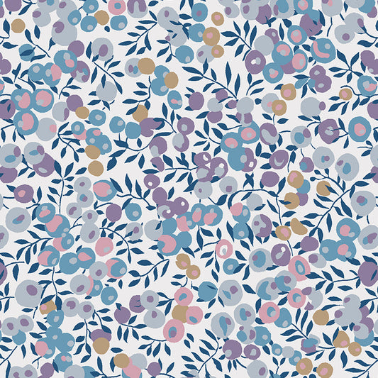 Liberty of London-Tana Lawn - Wiltshire Purple-fabric-gather here online