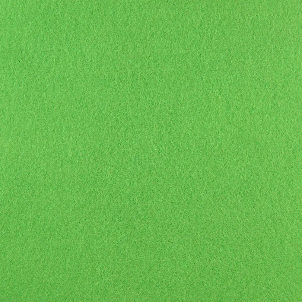 The Felt Store-Premium Wool Blend Craft Felt - 40% Wool, 60% Rayon-fabric-1192 Apple Green-gather here online