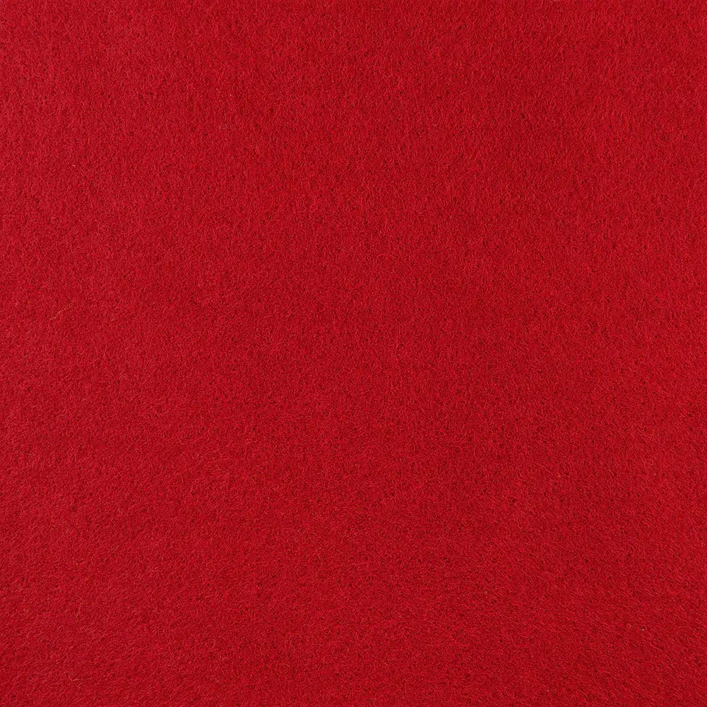 The Felt Store-Premium Wool Blend Craft Felt - 40% Wool, 60% Rayon-fabric-1062 Red-gather here online