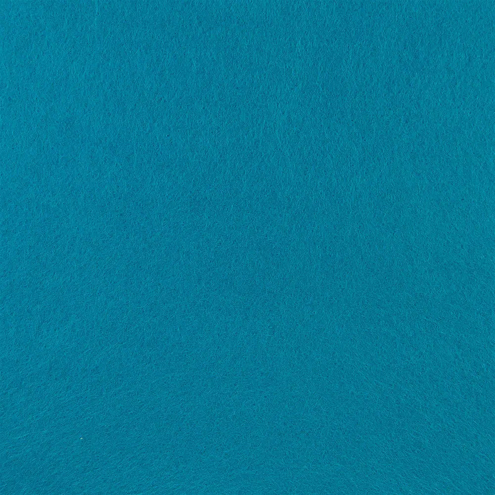 The Felt Store-Premium Wool Blend Craft Felt - 40% Wool, 60% Rayon-fabric-1233 Turquoise-gather here online