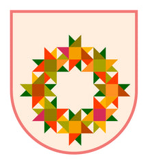 gather here classes-Patchwork Evergreen Wreath - 3 sessions-class-gather here online