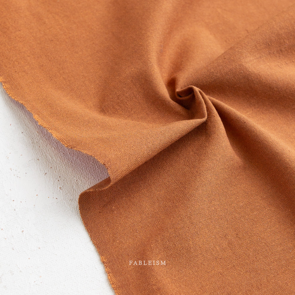 REMNANT: Watercolor Wovens, Maple 30% OFF 1.19 yds