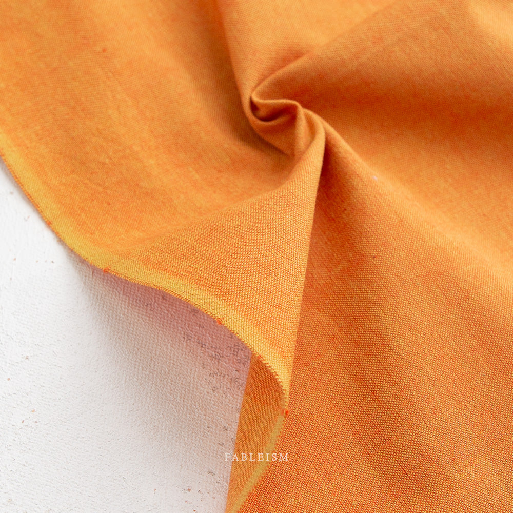 Fableism Supply Co-Watercolor Wovens-fabric-Saffron-gather here online
