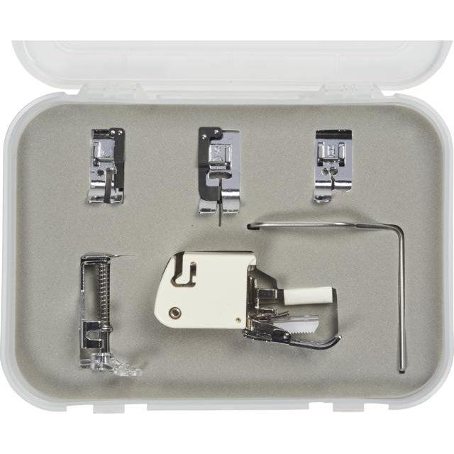 Bernette-b37/b38 Quilting Presser Foot Set (6 pcs)-sewing machine feet-gather here online