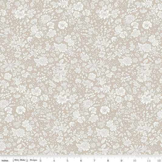 Liberty Fabrics-Emily Belle Oatmeal-fabric-gather here online