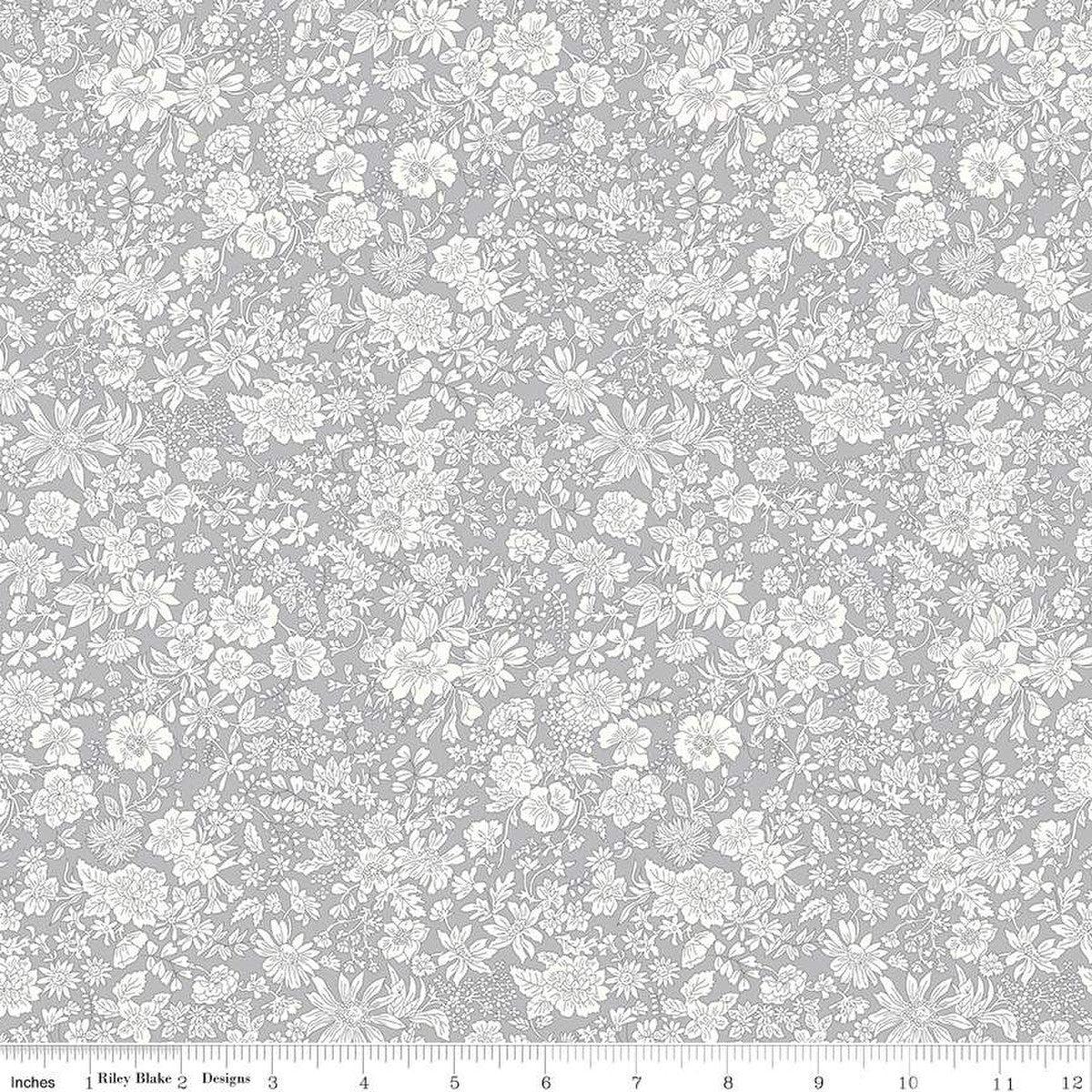 Liberty Fabrics-Emily Belle Steel-fabric-gather here online