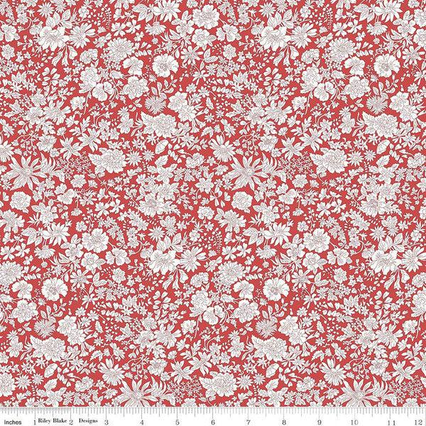 Liberty Fabrics-Emily Belle Crimson-fabric-gather here online