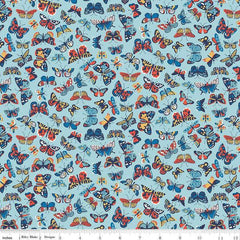 Liberty Fabrics-Curiosity Brights Kaleidoscope Sky A-fabric-gather here online