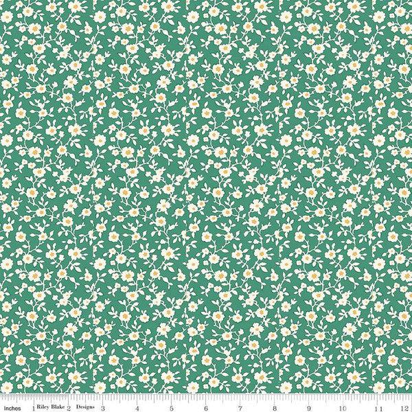 Liberty Fabrics-Curiosity Brights Daisy Trail A-fabric-gather here online