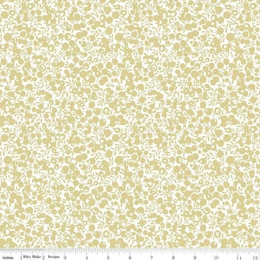 Liberty Fabrics-Wiltshire Shadow Gold Sparkle-fabric-gather here online