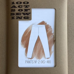 100 Acts of Sewing-Pants No. 2 Pattern-sewing pattern-gather here online