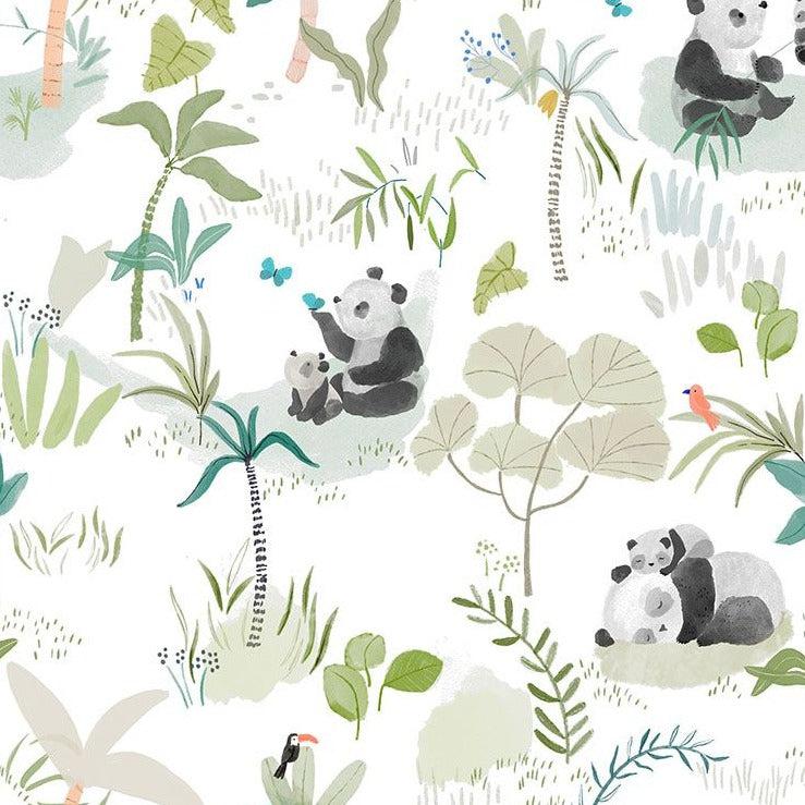 Dear Stella-Panda-monium-fabric-gather here online