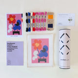 Unwind Studio-Mickebana Trio Beginner Needlepoint Kit-embroidery kit-gather here online