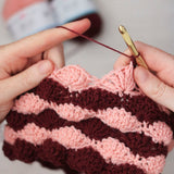 gather here classes-Crochet - Shell Stitch Cowl-class-gather here online