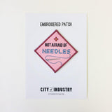 City of Industry-Embroidery Needle Embroidered Patch-accessory-gather here online
