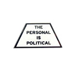 Word For Word-The Personal Is Political Enamel Pin-accessory-gather here online