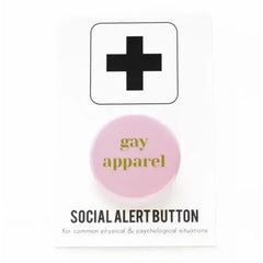 Word For Word-Gay Apparel Pinback Button-accessory-gather here online