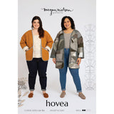 Megan Nielsen-Hovea Jacket & Coat Pattern-sewing pattern-Hovea Curve (14-34)-gather here online