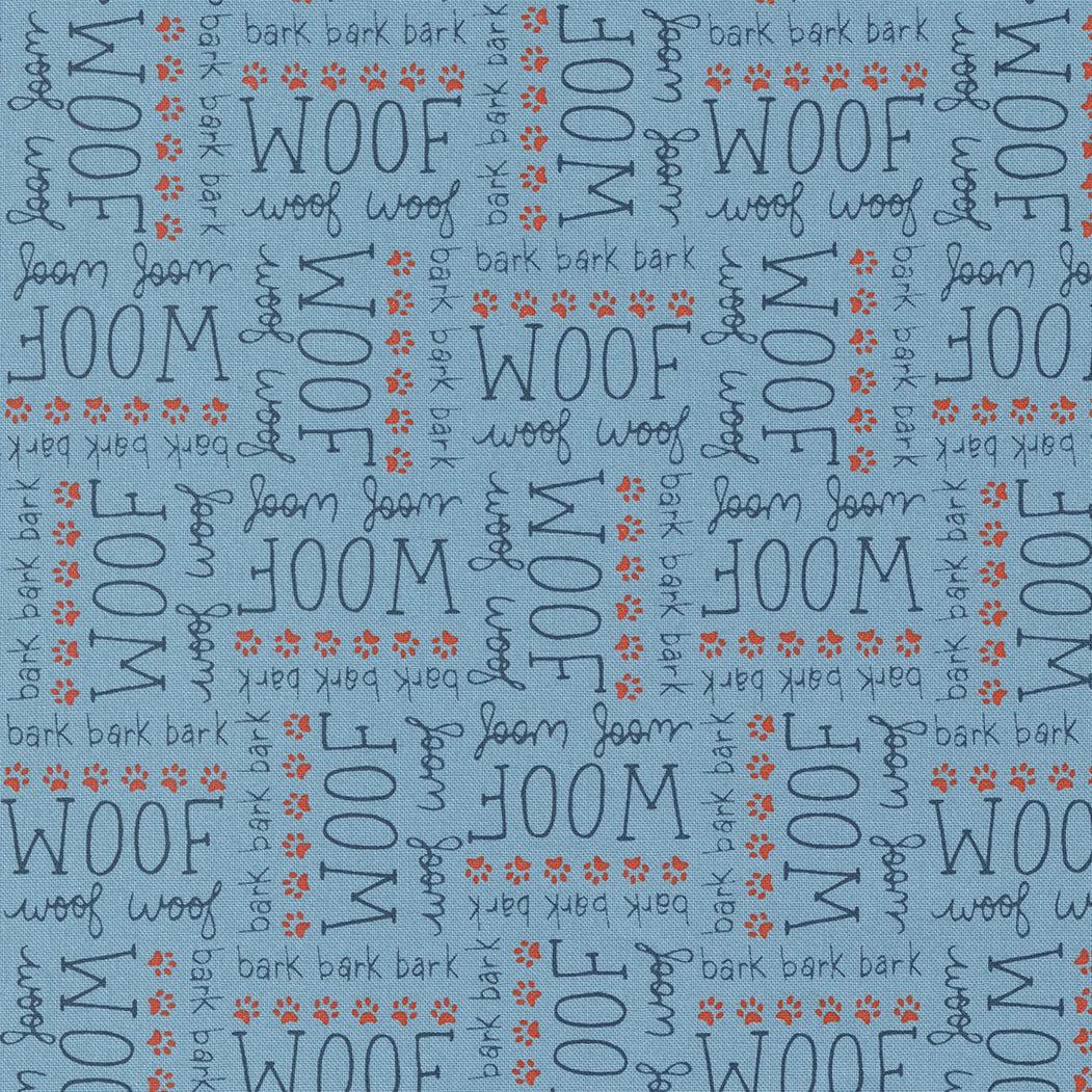 Moda-Woof Blue-fabric-gather here online