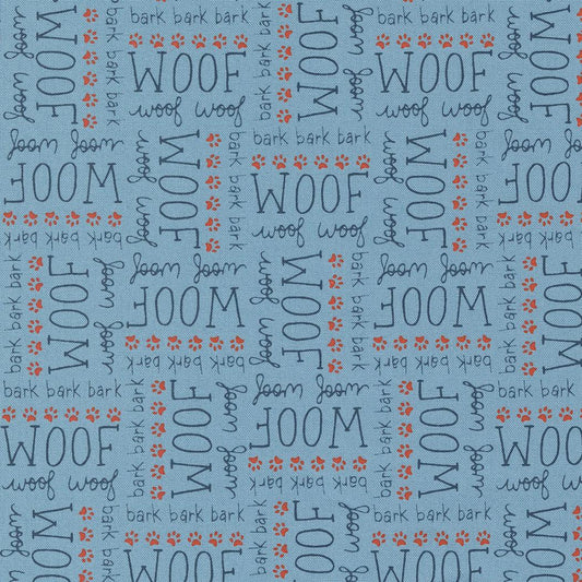 Moda-Woof Blue-fabric-gather here online