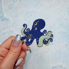 Malicieuse-Octopus Iron-on Patch-accessory-gather here online
