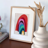 Unwind Studio-From the Other Side Rainbow Needlepoint Kit-embroidery kit-gather here online