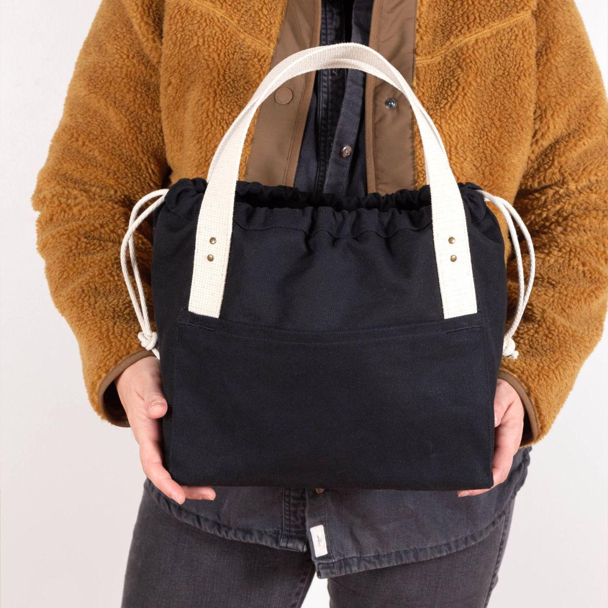 Grainline Studio-Town Bag Pattern-sewing pattern-gather here online