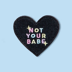 Malicieuse-Not Your Babe Iron-on Patch-accessory-gather here online