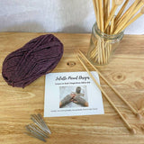 Juliette Pecaut Designs-Learn to Knit Kit: Fingerless Mitts-knitting / crochet kit-Fig-gather here online